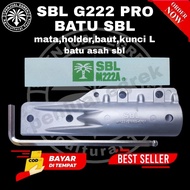 Swl m222a sharpening stone set handle slb g222. pro