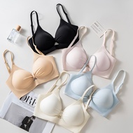 Sexy Hollow Thick Breathable Invisible Cross Backless Frameless Bra