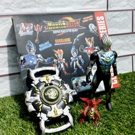 MINIATUR ULTRAMAN ZERO MONSTER SET ANAK EDUKATIF - MAINAN KADO ANAK