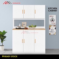 Kitchen cabinet  kabinet dapur kitchen cart  Storage cupboard  Display Cabinet  Sideboard  storage cabinet KC118 W