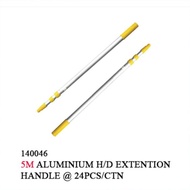 ADJUSTABLE ALUMINIUM TELESCOPIC EXTENSION POLE 4M & 5M PAIT ROD PAINTINNG EXTENSION ROD TANGKA l 杆