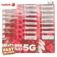 [Nice Number] Hotlink Tanpa Had Unlimited Internet Mobile Phone Number Sim Card V3