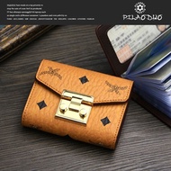Pilaoduo Ladies Small Card Holder Women Multi-Card Slot Short Card Holder Card Holder Large Capacity