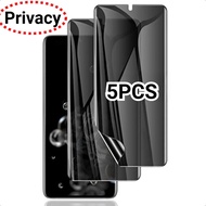 5PCS Anti Spy Privacy Screen Protector For BLU S91 F92e F91 C7X C7 Bold N3 N2 N1 Pro Anti Blue Light