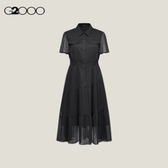 G2000 Chiffon Maxi Shirt Dress