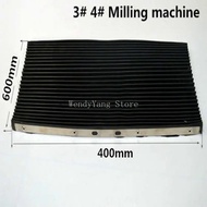 Bridgeport Milling Machine Part Accordion Type Way Mill Rubber Cover 400*600 Lathe Machine CNC Milling 1Pc  Best Selling