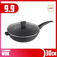 La Gourmet Shogun Master Chef IH 30cm Wok with Lid