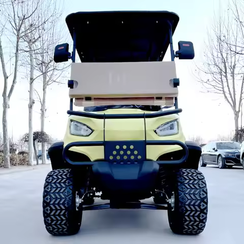 Popular Recreational Sports Golf Carts 4 Passenger Street Legal Electric Off-Road Golf Carts Club Ca