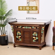 Thai Style Solid Wood Hallstand Cabinet Storage Console Table Southeast Asian Living Room Furniture 
