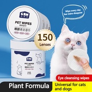 Natural Aloe Vera No-Tears Pet Wipes, Tear Stain Remover for Bichon Toy Poodle Pomeranian, Eye & Fac