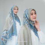 Jilbab Kerudung Paris HARRAMU Motif Kana Bru Segiempat Voal Premium Hijab Krudung Printing Lasercut