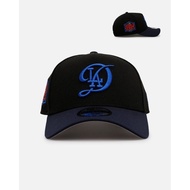 LA DODGERS BLACK ON BLUE A-FRAME 9FORTY