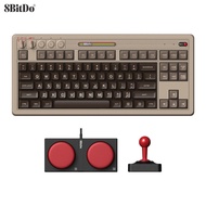 8Bitdo Retro Mechanical Keyboard Bluetooth 2.4G USB-C Hot Swappable Gaming Keyboard With 87 Keys For
