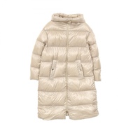 【二手】Herno 超輕羽絨衣 PI001519D12017Z1985 米色尼龍羽絨外套 女款 全新