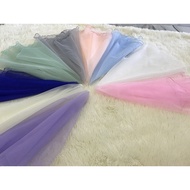 Veil Simple Veil Tunang Veil Nikah Veil Plain