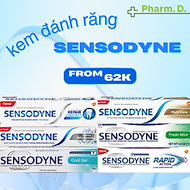 [CHÍNH HÃNG] Kem Đánh Răng Sensodyne – Giảm Ê Buốt, Bảo Vệ Răng Nhạy Cảm Hiệu Quả