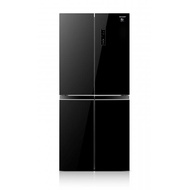 SHARP | 401L Multi Doors Inverter Refrigerator SJ-VX40PG-BK