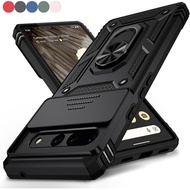 For Google Pixel 10 9 Pro XL/ Pixel 9 8 7 6 Pro 8A 7A 6A Case w/ Camera Lens Cover,10 FT Military Gr