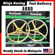 100% Kawasaki JAPAN Ar80 Sport Rim 18 SPORT 5 BATANG ENKEI 1.4 1.40 Inch ar 80 ex5 rxz gold Cerah