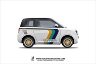 Hugsticker Changan Lumin สติ๊กเกอร์ติดรถ สติ๊กเกอร์รถลูมิน Concept 8
