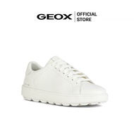 GEOX รองเท้าผ้าใบผู้หญิง รุ่น D SPHERICA ECUB-1 - WHITE FW24 (D45WEBC1000F_F4WTXX)