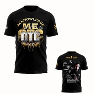 Men's  Roman Reigns OTC Gold Acknowledge Me  T-Shirt