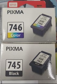 全新未開封Canon Pixma 745/746墨盒
