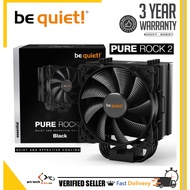 Be Quiet PURE ROCK 2 BLACK CPU COOLER (BK007)