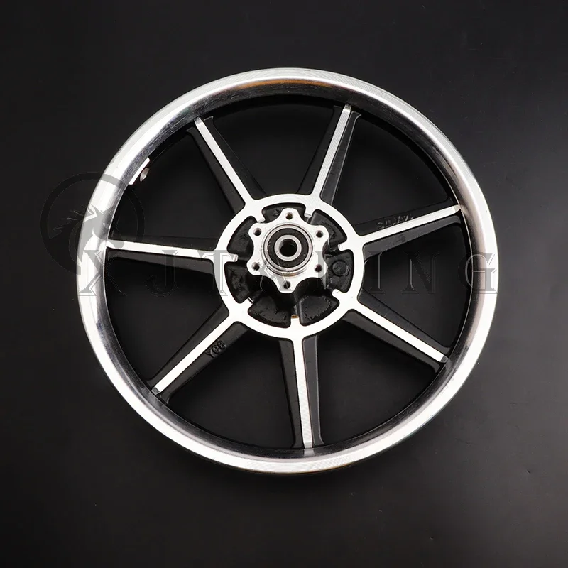 รถจักรยานยนต์ 14 นิ้วอลูมิเนียมด้านหน้าเบรคล้อสําหรับสกู๊ตเตอร์ไฟฟ้า E-BIKE จักรยานพับ 14x2.125 14x1