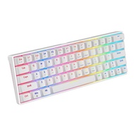 【Free Returns】 Royal Kludge Rk84 75% Rgb Triple Mode Mechanical Keyboard Bt5.0/2.4g/usb-C 84 Hot Swa