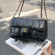 Chanel • 經典黑金冰格Cf Mini 大全配🈶盒