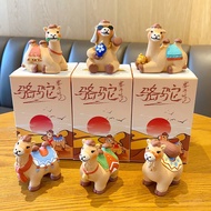 SA Box Statue - Desert golden brown camel in many cute positions