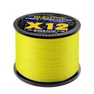 GHOTDA 300M 12-Strand Braided PE Fishing Line, Abrasion-Resistant, Zero Stretch