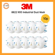 3M 8822 N95 Industrial Dust Mask Respirator | Construction Grinding Sanding Welding Safety Mask 10ea