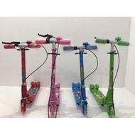 3-Wheel Children's SCOOTER 3-Wheel Children's SCOOTER with Character BONUS + BELL + Hand Brake