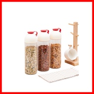 [daiso] Dome Lid Grain Storage Container, 1L, 1pc / Korean Storage Container / 1L Capacity / 100% Ge
