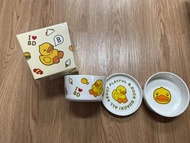 B.duck  全新 陶瓷碗 可放微波爐