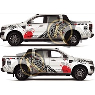 [4X4 Series]K500# Universal 4x4 Truck High Quality Body Stickers