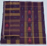 Songket Karo motif rumah adat