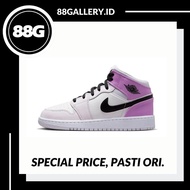 Air Jordan 1 Mid Pink Lavender 100% Original