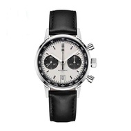 ♨∋ 2022 New Luxury Chronograph Simulation Hamilton Men 39s Multifunction Watch Leather Steel Strap Owl Design Waterproof Casual Watch 【Hot selling】