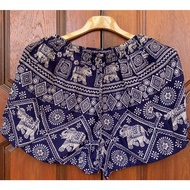 Shorts Elephant Pattern Pants Men/Women /Women /Elephant Printed
