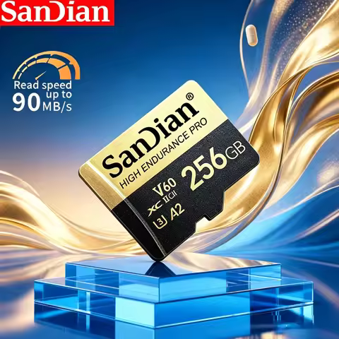 High-Speed SD Card 128GB 256GB Micro TF Memory U3 V30 for Car DVR Truck Recorder 4K Video Surveillan