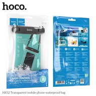 HOCO HX52 Waterproof Mobile Phone Case IP68 2-Layer Lock Touchable Touch Screen Can Take Photos Size