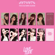 5-6pcs/set FIFTY FIFTY Lomo Cards Album Love Tune The Beginning Cupid Photocards KEENA CHANELLE MOON
