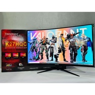 VIEWPOINT 27 INCH 180HZ CURVED FRAMELESS GAMING MONITOR