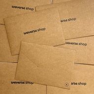 WEVERSE SHOP GENUINE THICK CRAF PAPER ENVELOPE