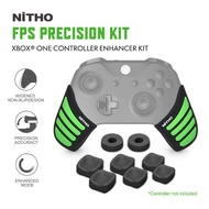 NiTHO XBOX ONE GAMING KIT for XB1, Customizing Silicone Skin Case Grip Handle Cover Protector for Xbox One S/X Controller with Thumb Grips Accessories