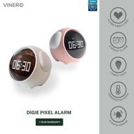 Vinero Digie Alarm Clock Pixel Lamp Multifunction Interactive Emoji