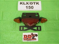 ท้ายสั้น KLX150 DTK150 BF150 D-TRACKER150 #ใส่ไฟเลี้ยวแต่ง #โครงเหล็กหนา 1.2 มม. ไฟท้าย KLX150 DTK15